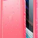 SPORTLINK Waterproof Case for iPhone SE 3rd 2022/iPhone SE 2nd 2020/iPhone 7/8 - Full Body Shockproof Dustproof Phone Screen Protector Rugged Waterproof Case for iPhone SE3/SE2/7/8 (Pink)