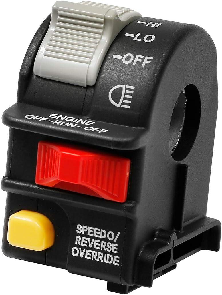 Handlebar Headlight Switch Hi/Lo/Off Beam Light/Kill/Stop | for 2001-2005 Polaris Sportsman 400 500 700 Magnum 325 330 Scrambler Xpedition Trail Boss ATP | Replaces# 4010591, 4010560, 4010422