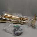 Alipis Decorative Trumpet Vase for Centerpieces Elegant Floral Arrangement for Weddings and Events Material Modern Table Decor for Home and Office 2 Pack