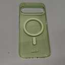 Mous for Google Pixel 10 Pro XL (2025) Case, Compatible with Qi2 MagSafe and Pixelsnap - Super Thin - Crystal Clear & Slim Design - Green Tint