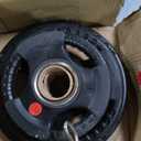 Fitvids Olympic Cast Iron 2-Inch Weight Plates for Strength Training & Weightlifting Home Gym, 2.5lbs - 10lbs Set, Multiple Packages