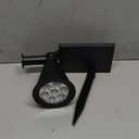 Solar Spot Lights Outdoor Waterproof for Flag, Palm Tree, Pole, Sign, Statue, Mailbox, Bright LED Outside Landscape Flood Spotlights for Accent Uplighting Yard, Garden, House, Backyard, Patio (1 Pack, Cool White)