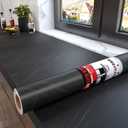 Decotalk 30"x400" Black Marble Contact Paper, Countertop Contact Paper Black, Black Countertop Marble Contact Paper Peel and Stick, Black Marble Wallpaper Removable, Marble Contact Paper for Kitchen