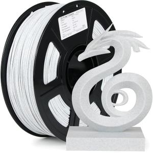Colored HS+PLA Filament 1.75 +/- 0.02mm 3D Printer Filament, No Warping, Non Odor & Fumes - Perfect for Outdoor Functional Mechanical Parts, 1kg (2.2lbs) Spools