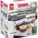 cambro Freshpro Mini Food Storage Container Set with Lid, Translucent 8 sets