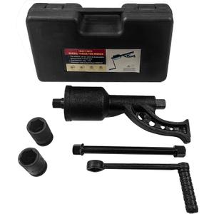 Doppy 1:78 Torque Multiplier Wrench, 5800 NM Lug Nut Wrench Torque Wrench Set Lugnut Remover with Shell Labor Saving Wrench Tool for Truck Trailer RV Duty Torque Multiplier Tool