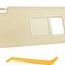 SENSHINE Right Passenger Side Sun Visor for Hyundai Elantra 2011 2012 2013 2014 2015 Avante MD, Replacement Assembly 852103X000TX, Beige