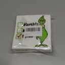 50 Pack Christmas Cocktail Beverage Napkins 5 * 5'' Christmas Naughty Nice I Tired Decor Luncheon Napkins For A Birthday Holiday, Wedding, Cocktail Party