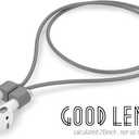 7 x Ultra Strong Magnetic Airpod Pro Strap Anti-Lost Cord Sports Lanyard Compatible with Airpods 3rd 2nd Generation Pro 3 2 1 (3 Grey)