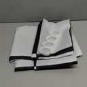 72x72 Inches Black and White Checkered Shower Curtain Cute Retro Checkerboard Vintage Aesthetic Theme Children Baby Shower Bathroom Decorations Polyester Fabric Bathtub Supplies