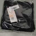 Womens High Waisted Stretchy Mini Flare Leggings Buttery Soft Yoga Pants Tummy Control Workout Pant (Large, Black)