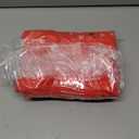 Tiamon 3 Pack Christmas Hand Towels for Bathroom Set Cotton Embroidered 13.7'' x 29.5'' Xmas Snowflake Dish Tea Fingertip Towel Cloths Decorative for Winter Holiday Kitchen Bath Gift (Red,Buffalo)