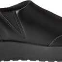 Amazon Essentials womens Comfortable Slip Resistant Service Shoe (Black, 7)