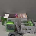 Prep Naturals 3-in-1 Manual French Fry Cutter - Interchangeable Blades for Potato Cutter & Fry Slicer - Functions as Potato Dicer & Food Dicer - Includes Safety Glove - Medium, Gray