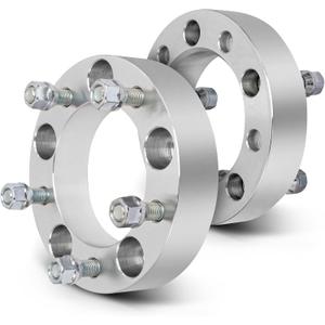 SCITOO 2Pcs 5x5.5 Wheel Spacers 1.5" Studs 1/2 Bore 108mm Fit for Jeep CJ5 CJ6 CJ7 Scrambler for Ford Bronco E-100 Econoline E-150 E-150 Econoline E-150 Econoline Club Wagon for F-100