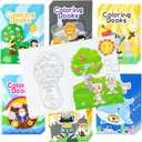 Zainpe 24Pcs Christian Bible Stories Coloring Books for Kids, Easter DIY Art Drawing Book with Jesus Noah's Ark Crosses Pattern Color Booklet for Church Sunday School Classroom Rewards Party Favors