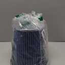 MUGE RACING 6" 152 mm High Flow Inlet Air Filter, Air Intake Cone Filter Replacement Performance Washable Clamp-On Dry, 6'' Tall(Blue)