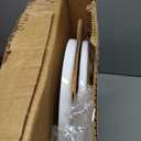 Bemis 1500EC 390 Lift-Off Wood Elongated Toilet Seat, Cotton White (Pack of 1)