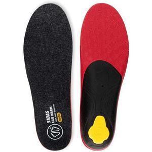 SIDAS Unisex 3feet Warm Insulated Cushioned High-Arched Feet Ski Boot Insoles with EVA Shell for Arch Support | Skiing, Winter Sports, Black, Medium