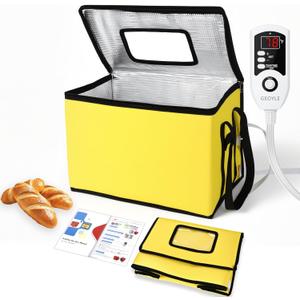 30L Dough Proofer, Folding Bread Proofing with 33-122 Temperature & 96h Timer Controller, Sourdough proofing box Heated Fermentation for Making Bread, Yogurt, Natto and Handmade Soap