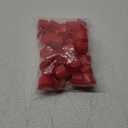 PATIKIL 36 Pcs 28/410 Flip Bottle Top Dispensing Caps, Plastic Squeeze Bottles Dispensing Cap Spout Flip Replacement Top for Shampoo Moisturizer, Red