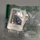 Mini Brass Bolt Action Pen with Keychain, Handmade EDC Pocket Pen, 76 mm with 2 Replacement Refills & Gift Box (Gold)