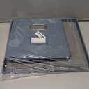 Oterri File Organizer with Lid, File Box, File Cabinet for Letter File Folder Storage, Hanging File Organizer for Office/Decor/Home, Document Organizer, 1 Pack, Dark-Blue-Box Only