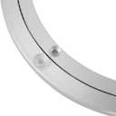 QDiShi 16 Inch Lazy Susan, Heavy Duty Swivel Turntable Aluminum Bearing Metal Rotating Turntable Bearings Swivel Plate Hardware for Dining-Table and Workbench (16 inch)