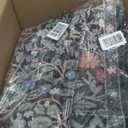 8x10 Area Rugs for Living Room: Floral Washable Rug Vintage Large Soft Boho Non-Slip Carpet Indoor Floor Stain Resistant Carpets for Bedroom Dining Room Farmhouse Nursery Home Office Dark Green