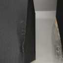 Wellmet Set of 2 Square Lampshade, 12" X14" X10" Replacement Lampshade, No Assembly Required, Classic Modern Lamp Shade for Table Lamp, Bedside Lamp, Floor Lamp, Fabric Lamp Shade, Spider Fitter (BlackGold)