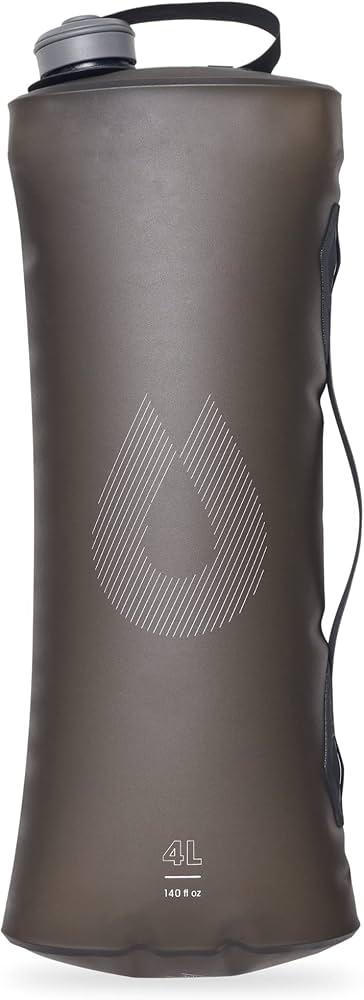 Hydrapak Seeker - Collapsible Water Storage (4L/140oz) - BPA & PVC Free Camping Hydration Reservoir Bag- Mammoth