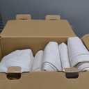 MIULEE Pinch Pleated Thick Linen Curtains 96 Inches 4 Panels Set Ivory Cream Back Tab Memory Trained Pinch Pleat Semi Sheer Light Filtering Privacy Curtains Window Drapes for Living Room Bedroom Birch