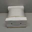 20.25'' Ceramic Table Lamps Set of 2 Small Farmhouse Bedside lamp Creamy White Modern Nightstand End Table Lamps for Living Room Bedroom Study Office