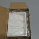 Cunhill 2 Pieces Silicone Soap Dish Self Draining Soap Dish Shower Waterfall Bar Soap Holder Tray with Drain Soap Saver for Kitchen Bathroom Accessories (Bright White)