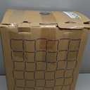 Bedsure Comforter King Size 5 Pieces - King Size Comforter Set with Fleece Throw Blanket and Decorative Pillow, Lightweiget Bedding Comforter Sets, All Season Bedding Sets, Khaki (02 - Khaki Striped)