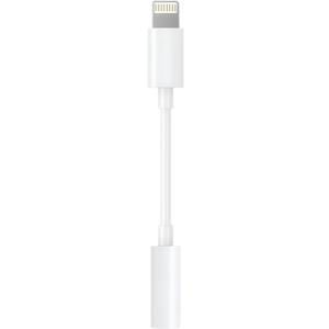 Apple MFi Certified Lightning to 3.5mm Headphone Jack Adapter -Premium Audio Quality & DAC Chip for Music Listening Car, Gym, Home Office, Compatible with iPhone 14/13/12/11/X/8/7 1Pack (White)