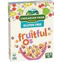 Cascadian Farm Organic Fruitful O's Cereal, Gluten Free, Made with Whole Grain, 10.2 oz