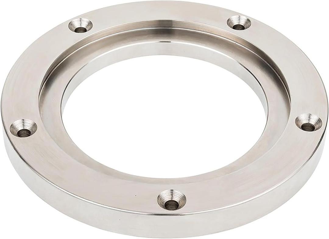5 130mm Faceplate Ring for Woodturning Lathe Chucks, allows the workpiece to be securely clamped by the chuck's dovetail jaws,Compatible with Super NOVA 2, G3.