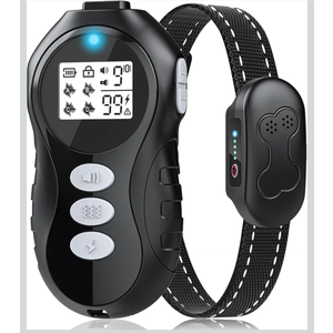 Dog Shock Collar with Remote Control - Shock Collar for Dogs, Black