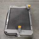 ZTUOAUMA Radiator 194275M93 1660499V94 186732M91 1660499M92 Compatible with Massey Ferguson MF35 20 135 148 203 205 2135 Tractors