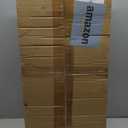 Double Tier Modern Crystal 18 Head Dining Room Chandelier, Semi Recessed Ceiling Light, Black Metal Crystal Chandelier for Kitchen Island Farmhouse Dining Room, Living Room (40)