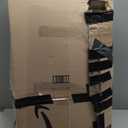 JOEJOY Orthopedic Dog Bed for Extra Large Dogs, Egg-Crate Memory Foam Pet Bed with Bolster Sides, Waterproof Lining, Removable Washable Cover & Non-Slip Bottom, Grey (XXL(48"x 35"x 7.5"))