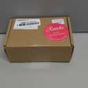 REECHO Ponytail Extension, 18" Claw Clip Ponytail Extension Wavy Ponytails Hair Extensions Jaw Clip on Pony Tails Natural Synthetic Hairpiece for Women Daily, Dark Ash Blonde with Golden Ends