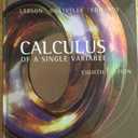 Calculus of a Single Variable