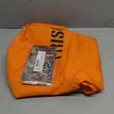 ArtCreativity Orange Prisoner Costume with 6 Outlaw Sleeve Tattoos for Men - Size Medium - Adults Jailbird Inmate Criminal Short-Sleeve Shirt and Pants for Halloween, Role Play, Theme Parties