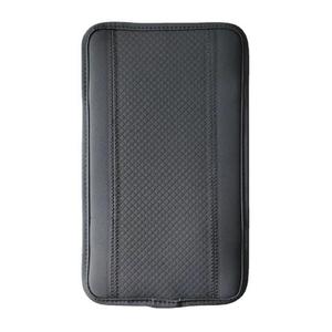 Arm Rest Covers: Fiber Leather Embossed Anti-Skid Central Console Armrest Mat - Universal Four-Season Car Interior Protector