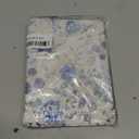 MoKo Case for 6.8" Paperwhite 11th Gen 2021& Paperwhite Signature Edition, Ultra Clear Soft Flexible Transparent TPU Back Cover Light Shell with Auto Wake/Sleep, Not fit Kobo & BOOX, White Blue Floral