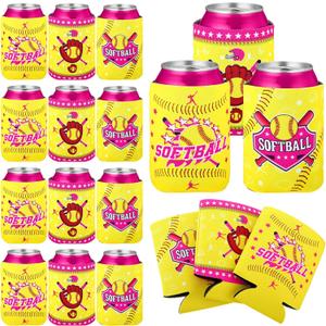 Nuogo 24 Pcs Softball Party Favors Can Cooler Sleeves American Soft Insulated Foam Can Sleeves Skinny Cans Softball Party Favors Gifts for Greetings Birthday Decoration Themed Event Nuogo 24 Pcs Softball Party Favors Can Cooler Sleeves American Soft Insulated Foam Can Sleeves Skinny Cans Softball Party Favors Gifts for Greetings Birthday Decoration Themed Event