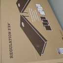 YouTheFan NCAA 2 x 4 Professional Wood Cornhole Game (Team Colors)