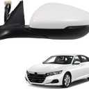 Marretoo for Honda Accord 2018 2019 2020 2021 2022 Side Mirror Assembly Driver Side for HONDA ACCORD Accessories |POWER+LAMP+HEAT+BSM Replaces HO1320330(LH)